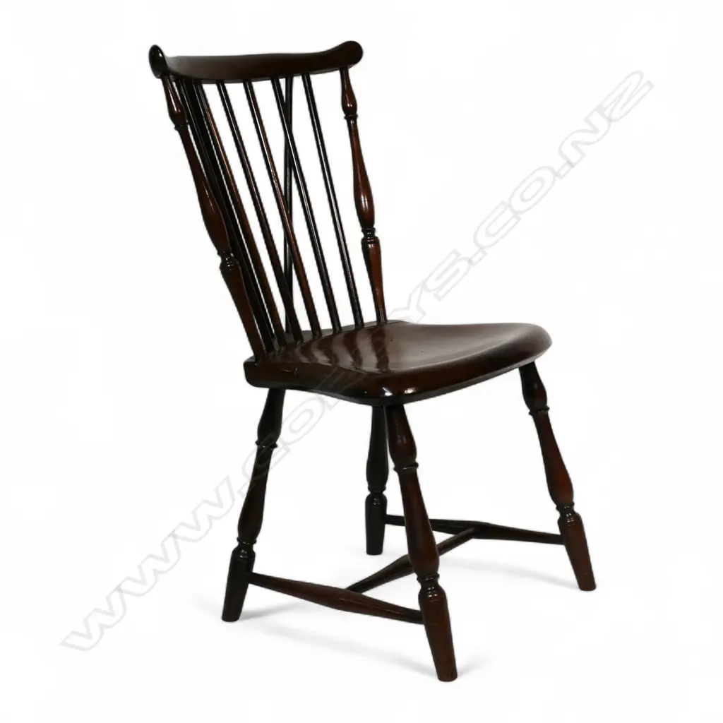 A c.1850 English ash, elm and beech chair, Image 1++